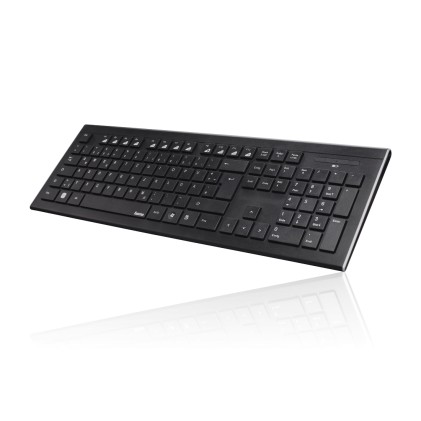 Hama 69182664 tastiera Mouse incluso Casa RF Wireless QWERTY Spagnolo Nero