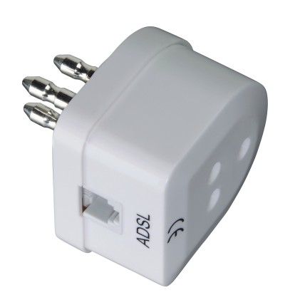 Filtro Adsl Hama Adsl Splitter It 39044460 7544460