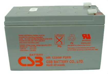 Batteria UPS Hitachi CSB HR 1234WF2