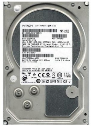 Hitachi HUA722020ALA331 HDD 2000GB SATA disco rigido interno