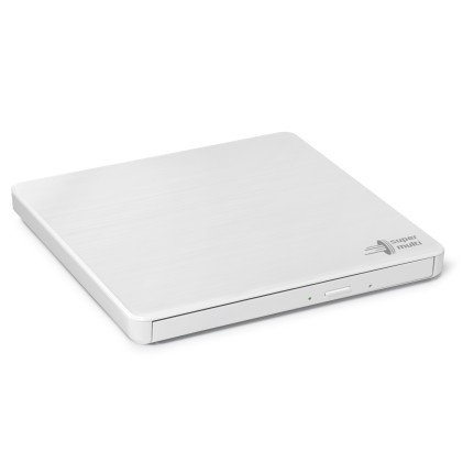 Hitachi-LG Slim Portable DVD-Writer lettore di disco ottico DVD±RW Bianco