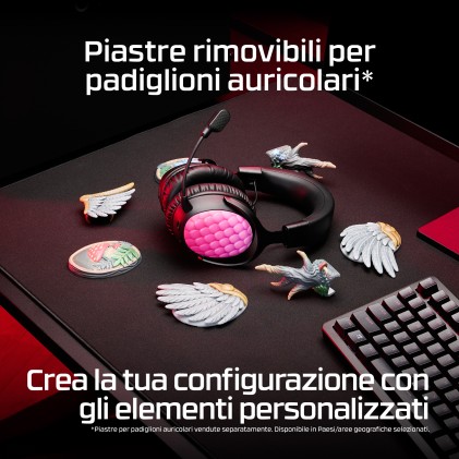 HyperX Cloud III S Wireless &ndash; Gaming Headset (Nero-Rosso)