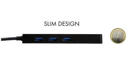 I-Tec Usb 3.0 Slim Hub 3 Port + Gigabit Ethernet Adapter