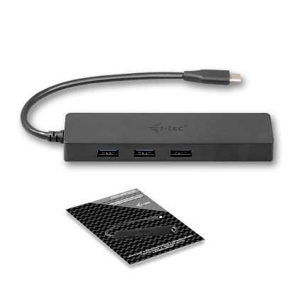 I-Tec Usb-C Slim Passive Hub 3 Port + Gigabit Ethernet Adapter