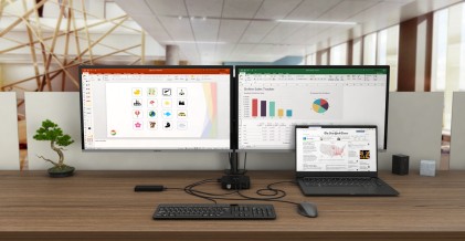 i-tec USB-C Dual Display Docking Station with Power Delivery 100 W + Universal Charger 112 W