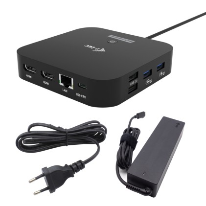 I-Tec Docking Station Usb-C Dual Hdmi Con Power Delivery 100 W Piu Caricatore 100W