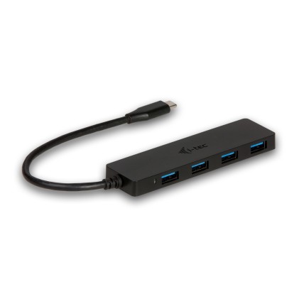 I-Tec Hub 4 Porte Usb-C 3.1 Colore Nero