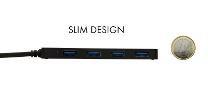 I-Tec Hub 4 Porte Usb-C 3.1 Colore Nero