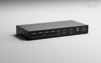 I-Tec Docking Station Usb-C Kvm Per 3 Hosts, Dual Display, Power Delivery 1X 92W/2X 65W