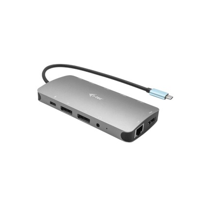 I-Tec Nano Docking Station Usb-C Con 3 Display, Power Delivery 100W, Rivestimento In Metallo