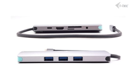I-Tec Usb-C Metal Nano Docking Station 4K Hdmi Lan With Power Delivery 100 W + Charger 100W