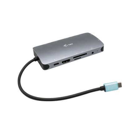 I-Tec Docking Station Usb-C Metal Nano Dock Hdmi/Vga + Lan + Power Delivery 100 W + Charger 112W (Bu