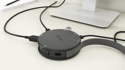 I-TEC USB C Pocket Dock 1x HDMI 4K or 1x VGA 1x GLAN 2x USB 3.0 1x USB-C PD 85W flexible 23cm cable compatible with Thunderbolt 3