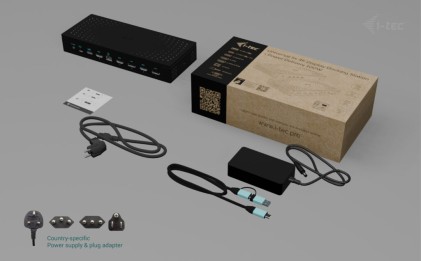 I-Tec Docking Station Universal 5X 4K/60Hz Display Docking Station + Power Delivery 100W