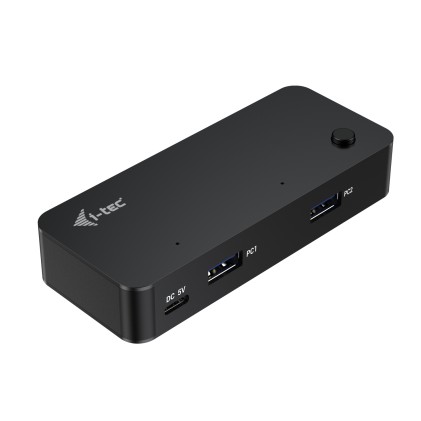 I-Tec Hub Kvm Universale, 2X Usb-C, 2X Usb-A 3.0 Port