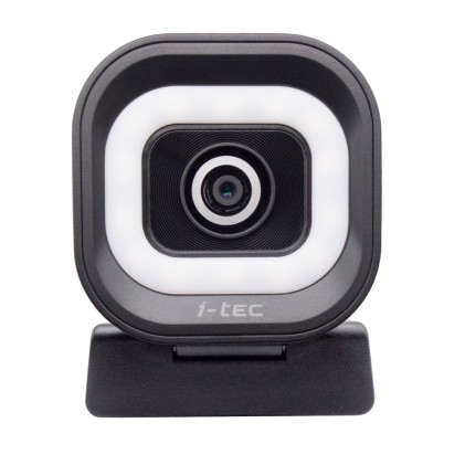 I-Tec Solomon 700 Stream 4K Webcam With Ring  Light