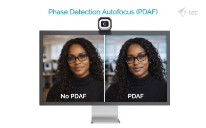 I-Tec Solomon 700 Stream 4K Webcam With Ring  Light