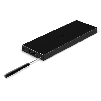 I-Tec Box Esterno 2,5 Ssd M2 Usb 3.0 Black