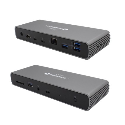 I-Tec Docking Station Thunderbolt 4 Dual Display, Pd 96W, Presa Italiana