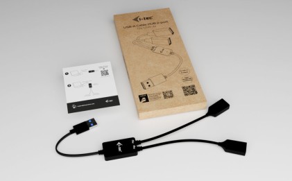 I-Tec Cavo Hub Usb-A 2 Porte 2X Usb-A