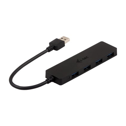 I-Tec Hub 4 Porte Usb 3.0, No Alimentatore (Power Delivery)