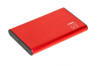 IBOX HD-05 Enclosure for HDD 2.5inch USB 3.1 Gen.1 red