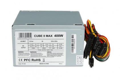 IBOX CUBE II power supply 400W 12 CM FAN