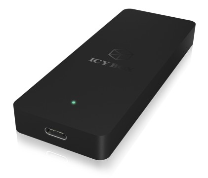 Box Hard Disk M.2 IcyBox IB-1812-C31 - USB 3.1 SATA SSD black retail