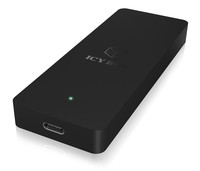Box Hard Disk M.2 IcyBox IB-1812-C31 - USB 3.1 SATA SSD black retail