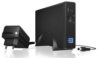 ICYBOX IB-377U3 IcyBox External 3,5 HDD Case SATA III, USB 3.0, Black