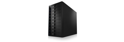 ICYBOX IB-3810U3 IcyBox External 3,5 HDD 10-bay Case SATA I/II/III, USB 3.0, RAID, Black