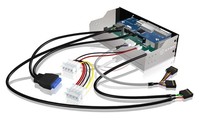 ICYBOX IB-863a-B IcyBox Card Reader with multiport panel, USB 3.0, 1x eSATA interface