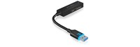 ICYBOX IB-AC603L-U3 IcyBox Adapter cable 2.5 SATA SSD/HDD to USB 3.0 with blue lightning