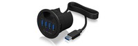 ICYBOX IB-HUB1403 IcyBox Desk Hub 4xUSB 3.0, 120 cm USB 3.0 cable