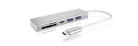 ICYBOX IB-HUB1413-CR IcyBox 3x Port USB 3.0 (2x Type-C and 1x Type-A) Hub, USB Type-C, card reader
