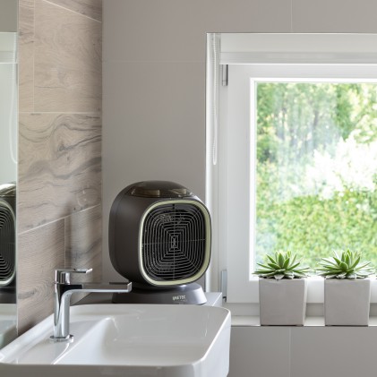 Termoventilatore Imetec 4030 Silent Power Eco Grigio E Verde