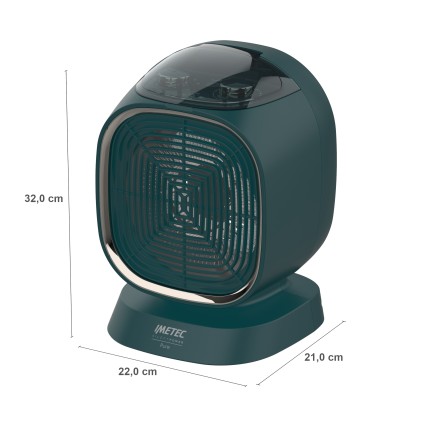 Termoventilatore Imetec 4031 Silent Power Pure Ottanio