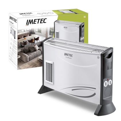 Termoventilatore Imetec 4034 Eco Rapid Th1 100 Grigio E Nero