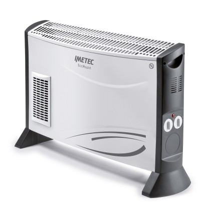 Termoventilatore Imetec 4034 Eco Rapid Th1 100 Grigio E Nero