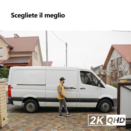 Imou Telecamere Ip Cruiser 2C 2K Ptz Ip/Wi-Fi Full-Color 2Mp 3.6 Mm Ir