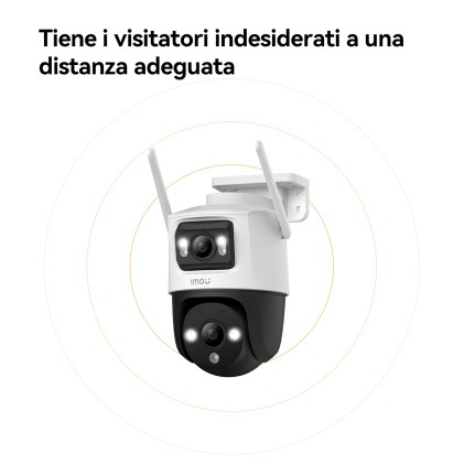 Imou Telecamere Ip Cruiser Dual 6Mp Ptz Ip/Wi-Fi Full-Color 6Mp 3.6 Mm Ir
