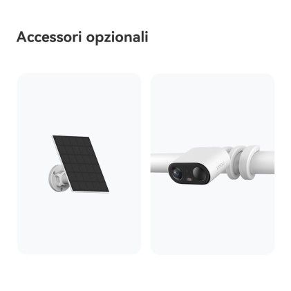 Imou Telecamere A Batteria Cell Go Full Color Kit Bullet Wi-Fi Full-Color 3 Mp 2.8 Mm Ir Batteria +