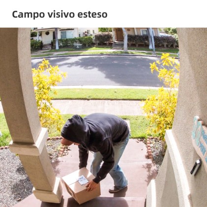 Videocampanello 5Mp 3K Wifi Notte Battera - Incluso Ds21 Wireless