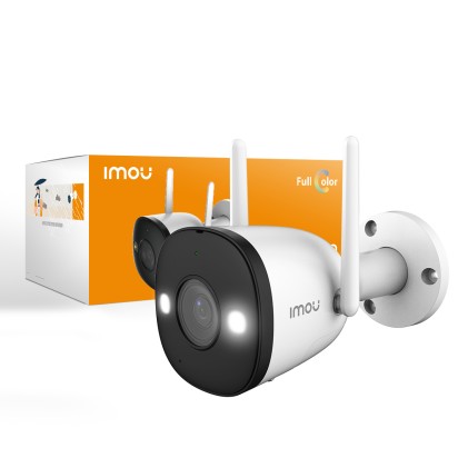 Videocamera Sorveglianza Imou Ipc-F22Fep-0280B-Imo Bullet 2 2Mp White