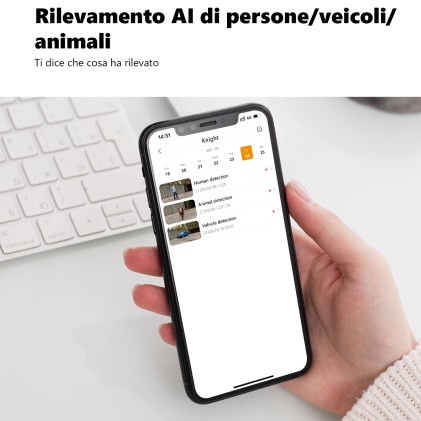 Camera Bullet Knight 8Mp 4K Fc Imou 2.8Mm/Ir30/Ip66/16X/Wifi/Msd/Mic
