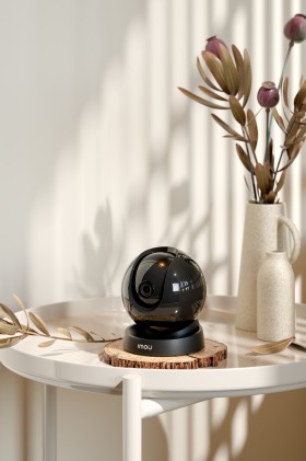 Imou Rex 3D 3K Telecamera Interna 5Mp Motorizzata Con Sirena, Faretto, Ai Imou Sense, Rilev. Suoni