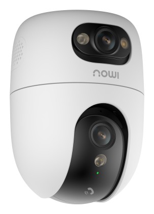 Camera Dome Dual 6Mp Ptz Ip/Wi-Fi Ir Mic/Speak