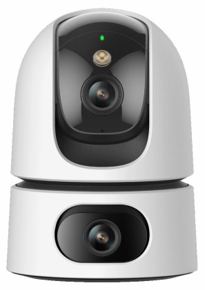 Imou Ranger Dual 6Mp Telecamera Interna Doppia Ottica Motorizzata, Ai Imou Sense, Sirena E Faretto