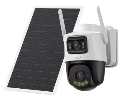 Camera 5Mp+5Mp Ptz Sir&Faro 4G Kit Wifi/Ir25/Ip66/Pansolare/Sim/Sd128