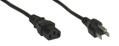 InLine Cavo alimentazione elettrica da connettore IEC60320 C13 a spina Americana, nero, 1,8m